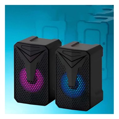 BOCINA PORTATIL DE SONIDO FUERTE PARA VIAJES REUNIONES Y ACTIVIDADES Y+REGALO STICKER - 5