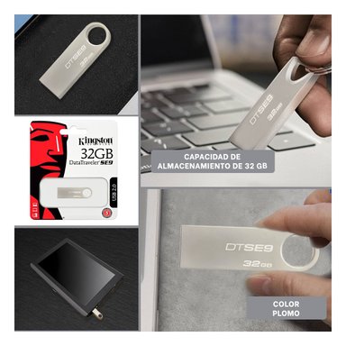 MEMORIA RYBIU USB FLASH DRIVE LAPTOPS + PAPEL REGALO - 4