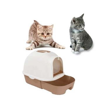 BANDEJA GATOS RYBIU MA30911 BONITA RESISTENTE CAFE + LIGAS REGALO - 3