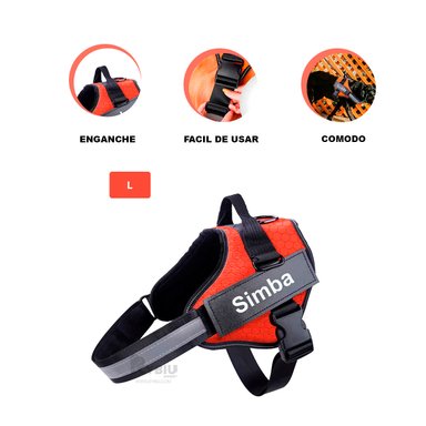 CORREA MASCOTAS MA30959 RYBIU SEGURA L EN ANARANJADO + GIFT MINIAGENDA