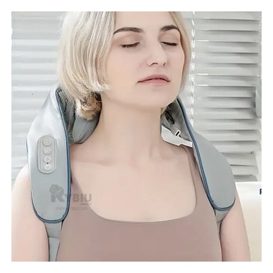 MASAJEADOR RYBIU HO29763 DISPOSITIVO RELAJACION COMODO TONO GRIS + REGALO AGENDITA