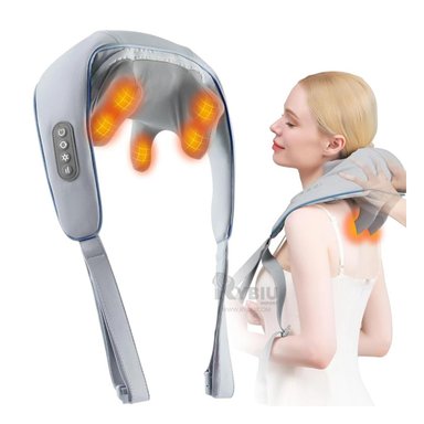 MASAJEADOR RYBIU HO29763 DISPOSITIVO MODERNO MASAJES GRIS + GIFT MINIAGENDA