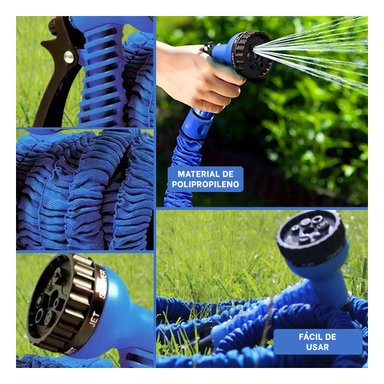 MANGUERA RYBIU HO30302 TUBO MULTIUSOS RESISTENTE AZUL 22 M + GIFT MINIAGENDA