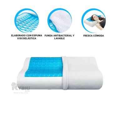 ALMOHADIN POTENTE COLOR CELESTE Y+REGALO LIGAS PARA PEINAR