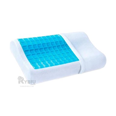 ALMOHADA VISCOELASTICA DE CELESTE Y+PAPEL DE REGALO - 4