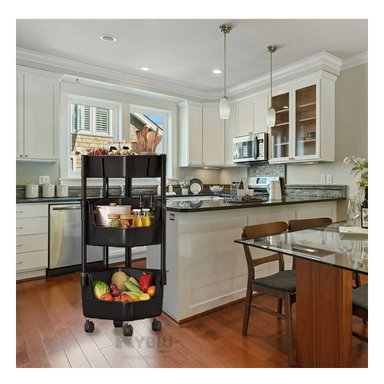 ESTANTE RYBIU HO30736 NEGRO PLASTICO CASA + REGALO AGENDITA