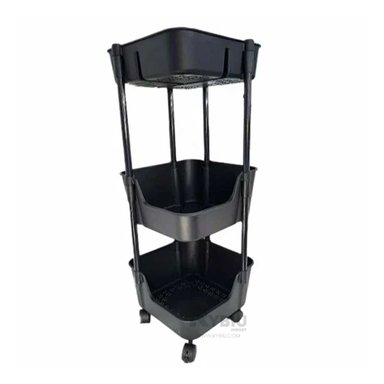 ESTANTE RYBIU HO30736 NEGRO UTENSILIOS + PAPEL REGALO