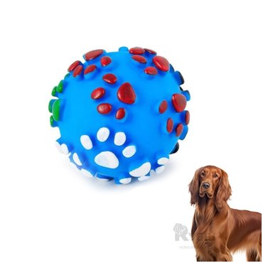 PELOTA PERROS MA31245 LIVIANA CELESTE + PAPEL REGALO RYBIU