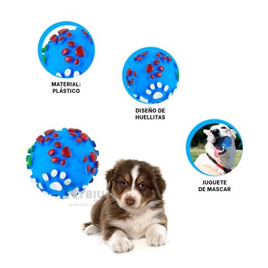 JUGUETE PERROS MA31245 INTERACTIVO CELESTE + ENVOLTORIO REGALO RYBIU