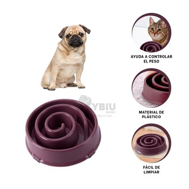 PLATILLO PERRO RYBIU CANINOS DOBLE GUINDA + POST-IT ADHESIVOS