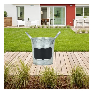 SET CUBO RYBIU METAL PLATEADO IDONEO + REGALO LIGAS PEINAR