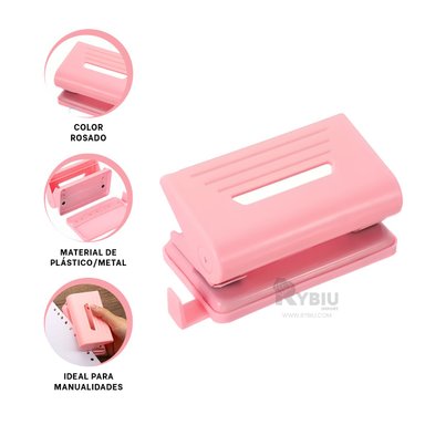 BROCA PORTATIL Y DURARERO DE COLOR ROSADO Y+REGALO STICKERS