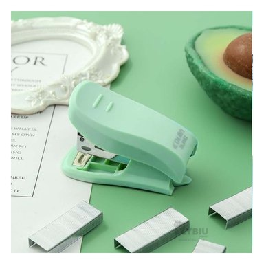 GRAPADORA RYBIU LI29566 MAQUINA GRAPADO VERDE AGUA + LIGAS REGALO