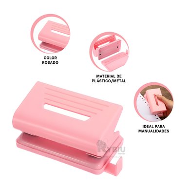 BROCA DURA Y PERFECTA DE COLOR ROSADO Y+GIFT MINIAGENDA