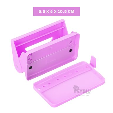 MAQUINA DE HUECO CUTE TONO LILA Y+REGALO LIGAS PARA PEINAR