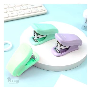 PRESILLADORA RYBIU LI29566 MINI CUTE EN VERDE AGUA + BANDERITAS ADHESIVAS