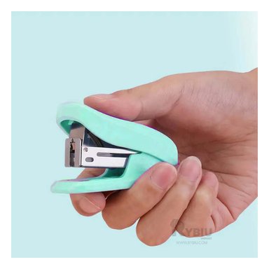 PRESILLADORA RYBIU LI29566 MINI CUTE EN VERDE AGUA + BANDERITAS ADHESIVAS - 4