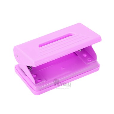 PERFORADOR DE PAPELES ESTILO KAWAII DE COLOR LILA