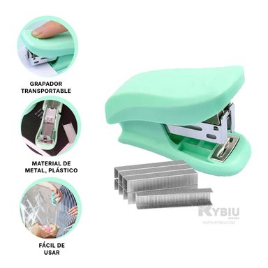 GRAPADORA RYBIU LI29566 ERGONOMICA VERDE AGUA + REGALO STICKERS