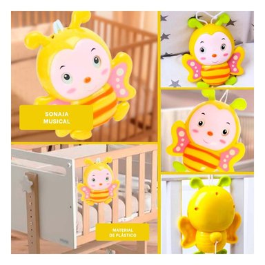 SONAJERO RYBIU JU29517 AMARILLO CON SONIDO MUSICAL + POST-IT ADHESIVOS