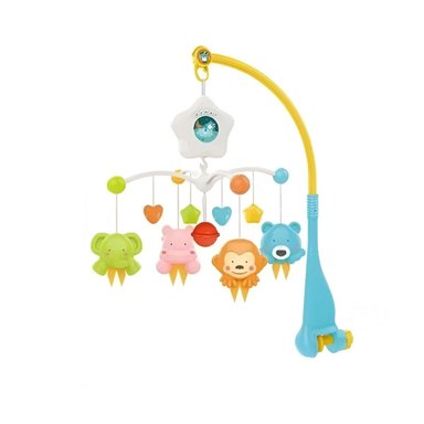 DISPOSITIVO MUSICAL PARA CUNA DE BEBES CON MELODIAS Y LUZ SUAVE Y+PAPEL REGALO