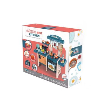 ESPACIO DE COCINA PARA INFANTES CON ACCESORIOS Y PIEZAS PARA RECREACION Y+LIGAS REGALO - 3