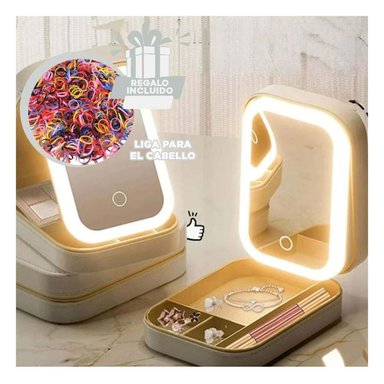 ORGANIZADOR RYBIU BE32631 BLANCO CAJON PERFECTO ESPEJO + LIGAS REGALO