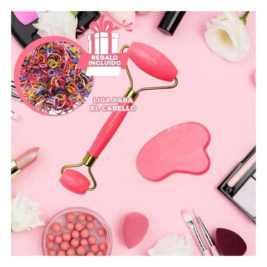 MASAJEADOR RYBIU FACIAL BE32665 SATISFACTOR MUY HERMOSO COLOR ROSADO + LIGAS REGALO