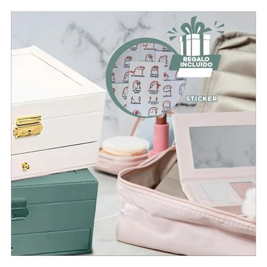 JOYERO RYBIU BE32630 CON LLAVE OCASIONES EN + REGALO STICKERS VERDE