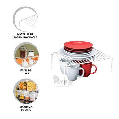 SEPARADOR RYBIU CO30452 BLANCO REJILLA REJADO SOFISTICADO 4P + REGALO AGENDITA