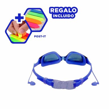 VISOR RYBIU MG-1526S VISOR PROFUNDO LINDO LARGO + POST IT ADHESIVOS AZUL