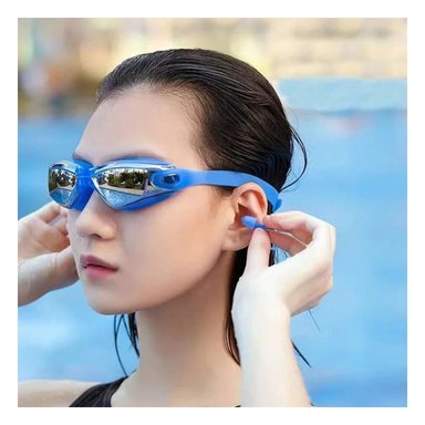 LENTES RYBIU MG-1526S ACUATICOS Y MODERNOS BUCEAR AZUL