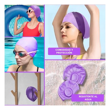 CASCO RYBIU MG-ED06 COBERTOR OREJA + POST IT ADHESIVOS LILA