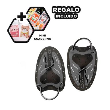 GUANTE RYBIU W-200M AZUL COMODO NADAR Y EJERCITAR NEGRO + GIFT MINIAGENDA