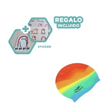 GORRO RYBIU MG-SC-4602 MODERNO E INNOVADOR EN ANARANJADO + REGALO STICKERS