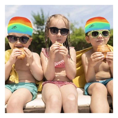 GORRO NATACION RYBIU MG-SC-4602 GRAVITAL ANARANJADO