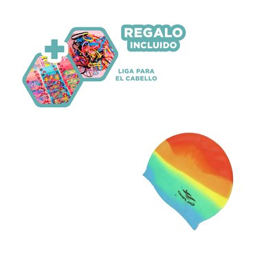 BIRRETE RYBIU MG-SC-4602 NIÑAS ANARANJADO + REGALO LIGAS PEINAR