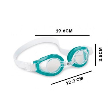 ANTEOJOS RYBIU 55602 COMODOS + BANDERITAS ADHESIVAS VERDE