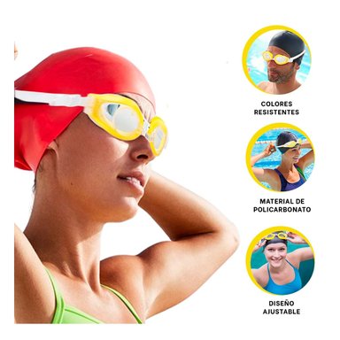 ANTEOJOS RYBIU 55602 COMODOS + BANDERITAS ADHESIVAS AMARILLO