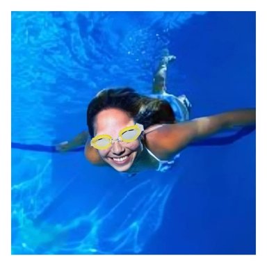 ANTEOJOS RYBIU 55602 RESISTENTES BUCEO + LIGAS REGALO AMARILLO