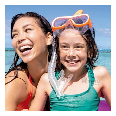 ANTEOJOS RYBIU 55978 COMODOS ANARANJADO + BANDERITAS ADHESIVAS