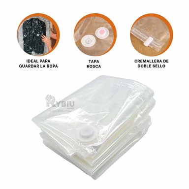 BOLSITA RYBIU HO30725 DURADERA NARANJA + REGALO LIGAS PEINAR