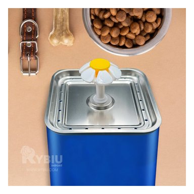 FUENTE HIDRATANTE DE ACERO EN AZUL Y+GIFT MINIAGENDA