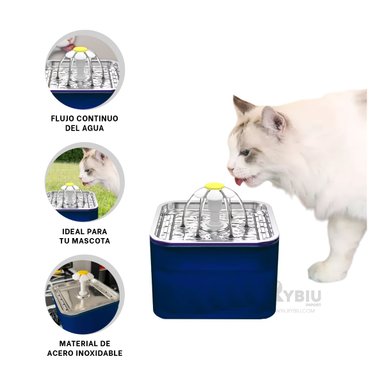 HIDRATADOR MODERNO CON BOQUILLA EN AZUL Y+LIGAS DE REGALO