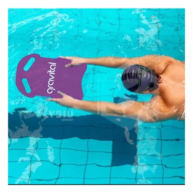 TABLA NATACIÓN RYBIU ST-23 ALTA CALIDAD PISCINA LILA + PAPEL REGALO