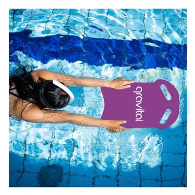 LAMINA NATACIÓN RYBIU ST-23 MODERNA EN LILA + LIGAS REGALO