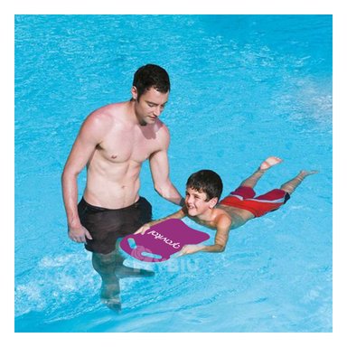 PLANCHA NATACIÓN RYBIU ST-23 COMODA PISCINA LILA + ENVOLTORIO REGALO