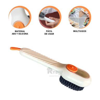 CEPILLO RYBIU HO30004 CON USO FACIL BLANCO + PAPEL REGALO