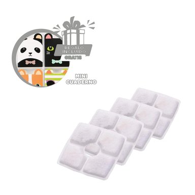 PACK9 FILTROS DE PURIFICACION DE AGUA CUAD Y+REGALO AGENDITA
