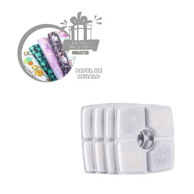 PACK2 FILTROS DE PURIFICACION DE AGUA CUAD Y+PAPEL DE REGALO